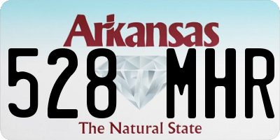 AR license plate 528MHR