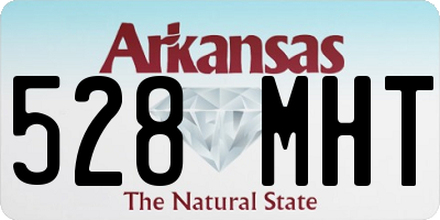 AR license plate 528MHT