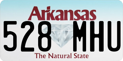 AR license plate 528MHU