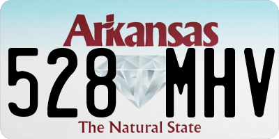 AR license plate 528MHV