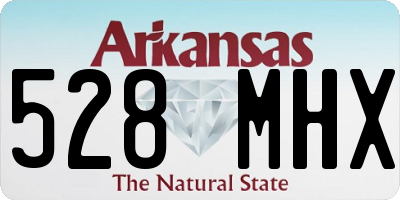 AR license plate 528MHX