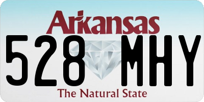 AR license plate 528MHY
