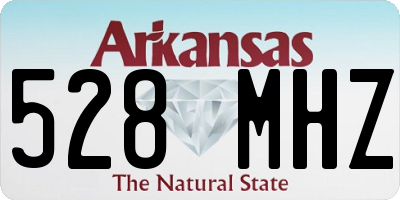 AR license plate 528MHZ
