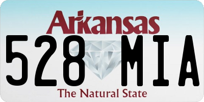 AR license plate 528MIA