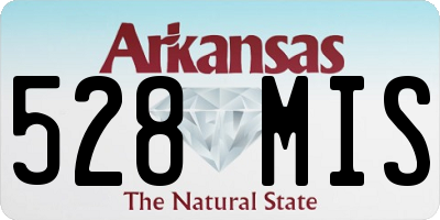 AR license plate 528MIS