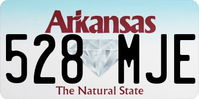 AR license plate 528MJE