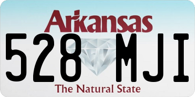 AR license plate 528MJI