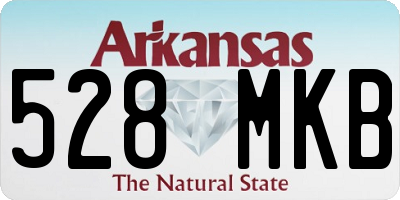 AR license plate 528MKB