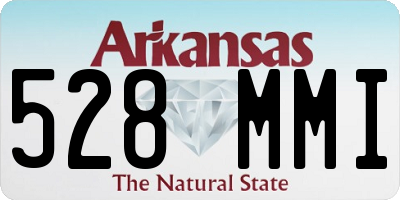 AR license plate 528MMI