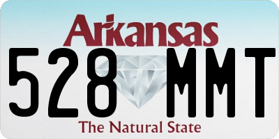 AR license plate 528MMT