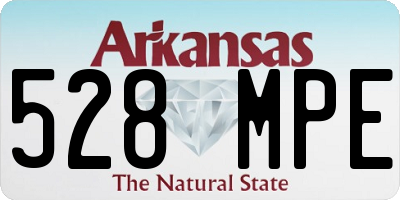 AR license plate 528MPE