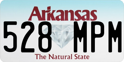 AR license plate 528MPM