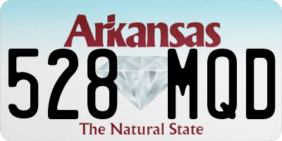 AR license plate 528MQD