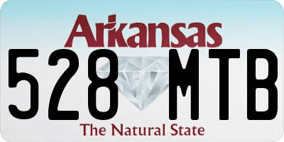 AR license plate 528MTB