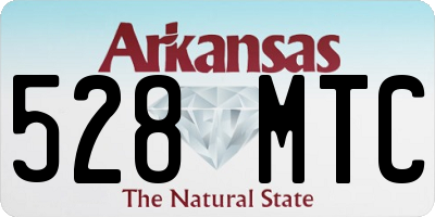 AR license plate 528MTC