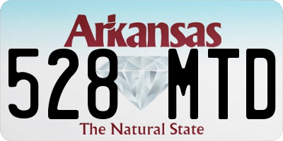 AR license plate 528MTD