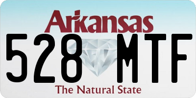 AR license plate 528MTF
