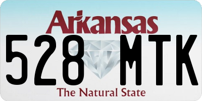 AR license plate 528MTK