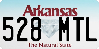 AR license plate 528MTL