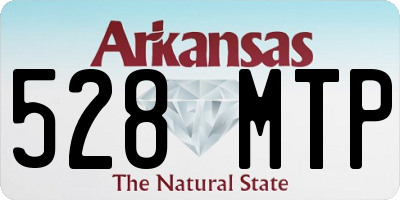 AR license plate 528MTP
