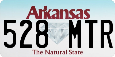 AR license plate 528MTR