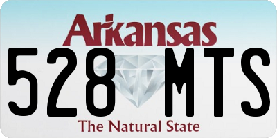 AR license plate 528MTS
