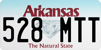AR license plate 528MTT