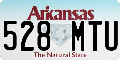 AR license plate 528MTU