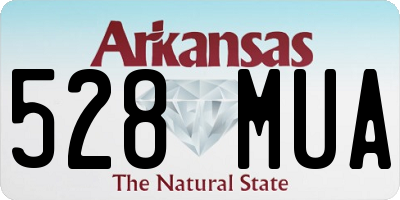 AR license plate 528MUA
