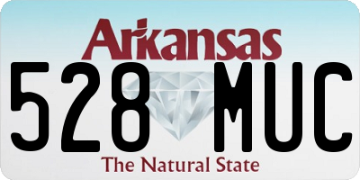 AR license plate 528MUC