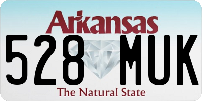 AR license plate 528MUK