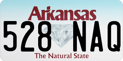 AR license plate 528NAQ