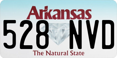 AR license plate 528NVD