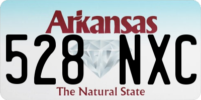 AR license plate 528NXC