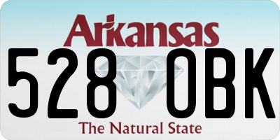 AR license plate 528OBK
