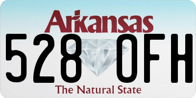 AR license plate 528OFH