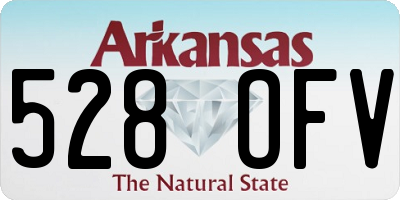 AR license plate 528OFV