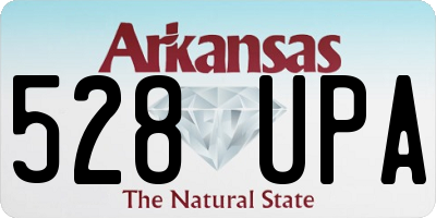 AR license plate 528UPA