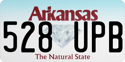 AR license plate 528UPB