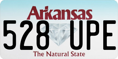 AR license plate 528UPE