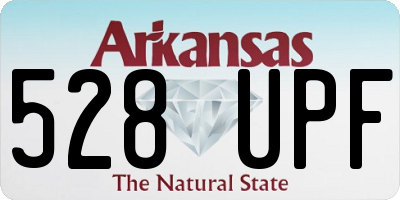 AR license plate 528UPF