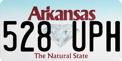 AR license plate 528UPH