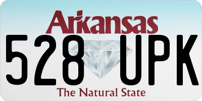 AR license plate 528UPK