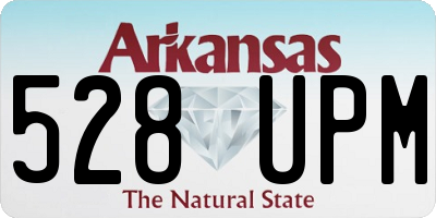 AR license plate 528UPM