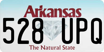 AR license plate 528UPQ