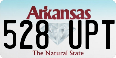 AR license plate 528UPT