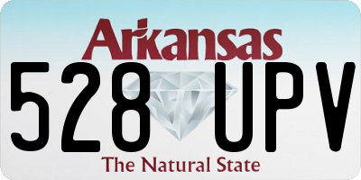 AR license plate 528UPV