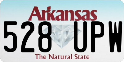 AR license plate 528UPW