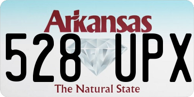 AR license plate 528UPX