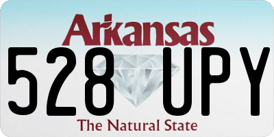 AR license plate 528UPY